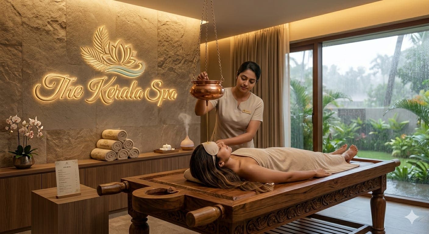 Ayurvedic treatment at The Kerala Spa